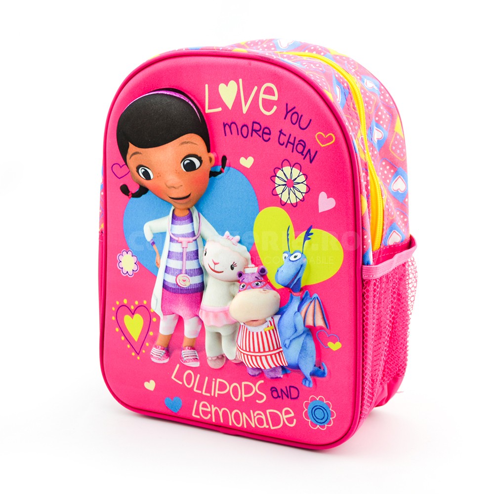 Ghiozdan Doctorita Plusica 3D pentru fetite - imagine 4